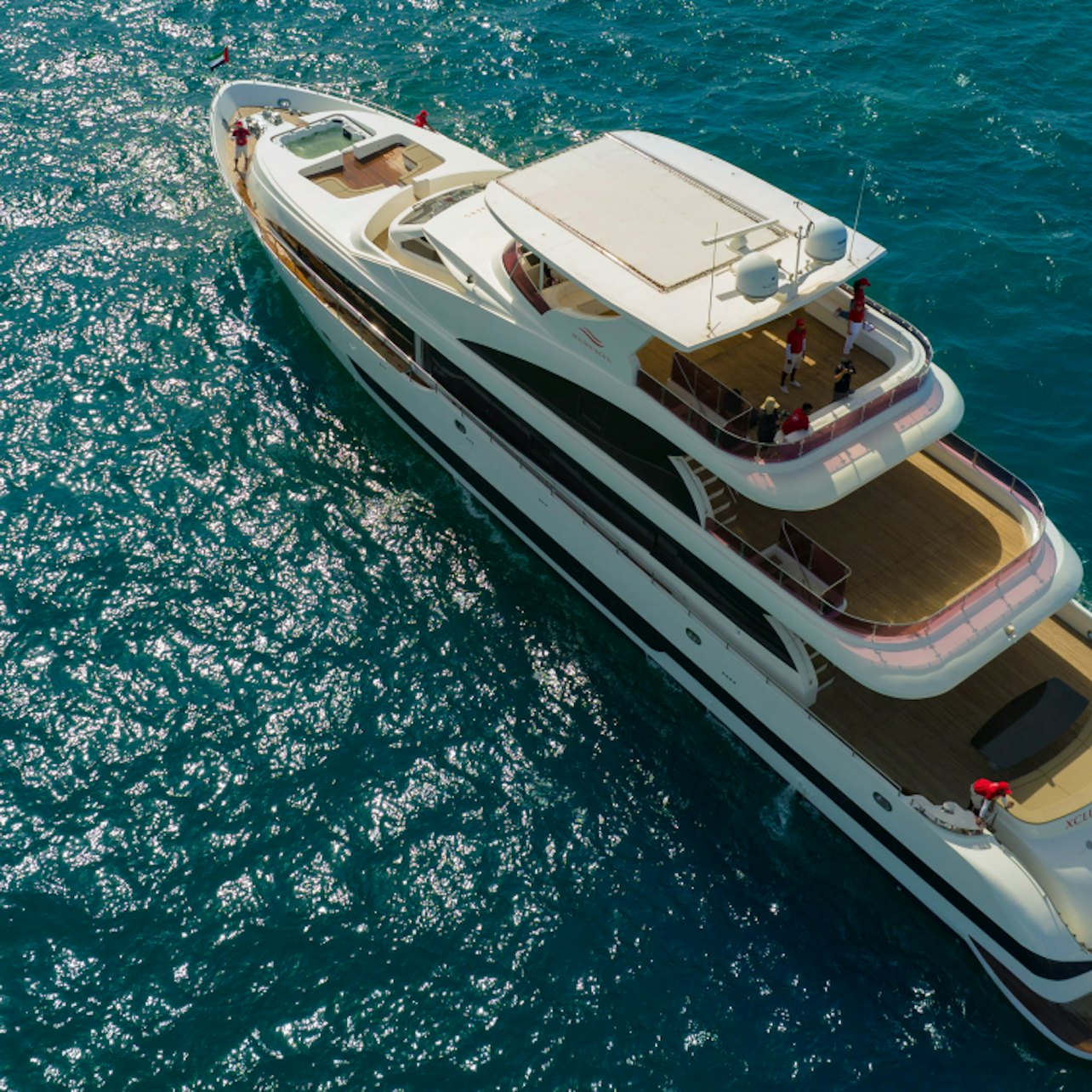 Dubai Harbor: Superyacht Experience with Live Music & Drinks - Photo 1 of 15